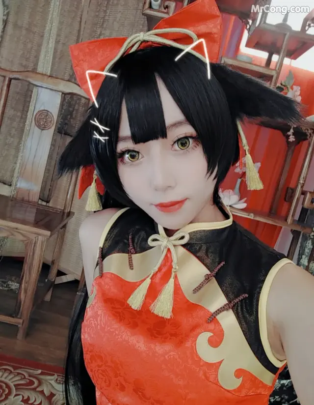 Coser@Money冷冷 No.015: 高雄红旗袍 (15 photos)