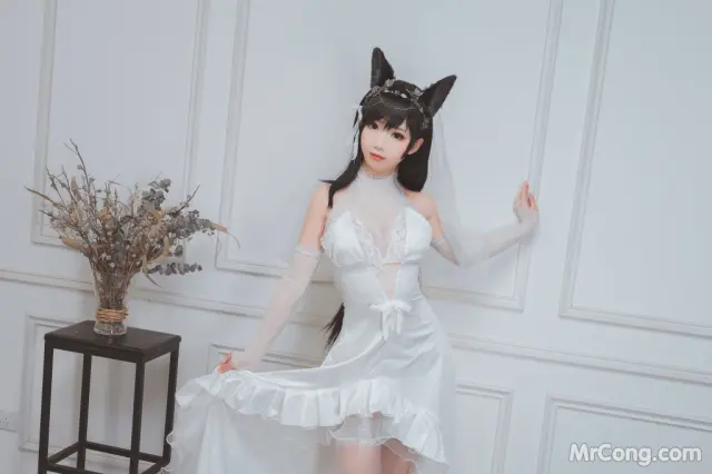 Coser@面饼仙儿 No.023: 爱宕花嫁 (29 photos)