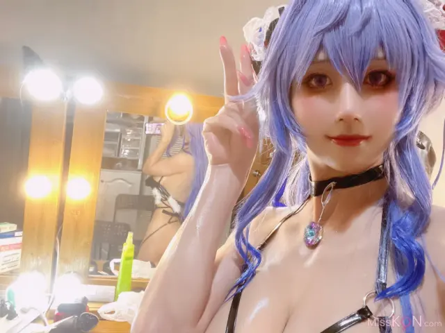 Coser@桜满三时: 原神-甘雨魅魔 (130 photos)