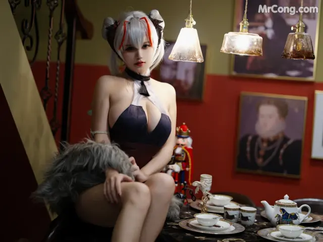 Coser@小仓千代w No.021: w旗袍 (33 photos)