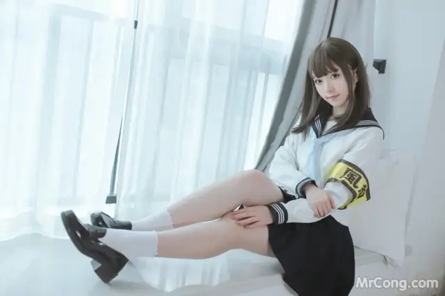 Coser@Asagiriai (愛ちゃん): 风纪委员 (40 photos)