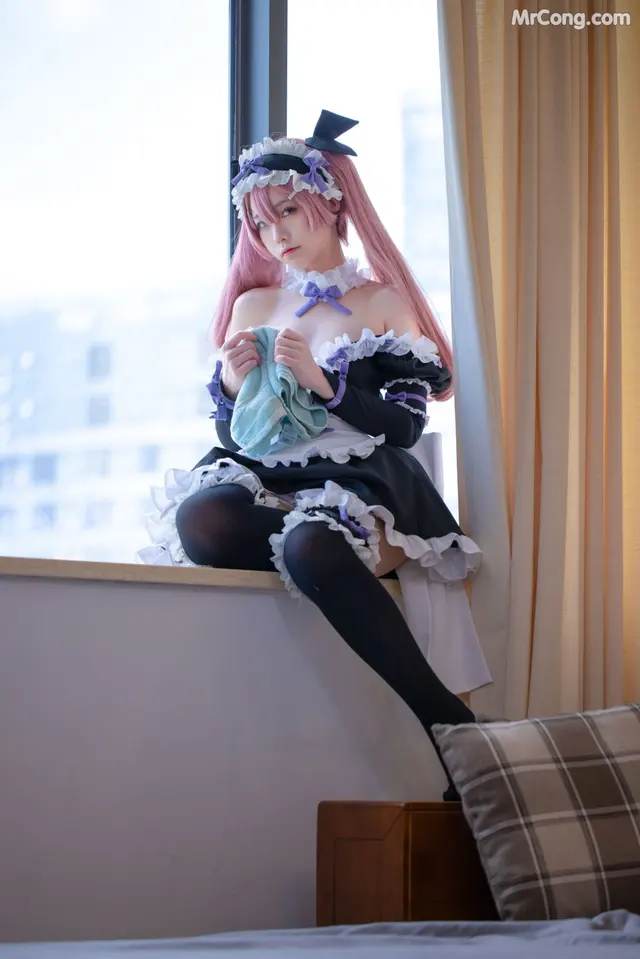 Coser@G44不会受伤 Vol.042: blade女仆 (27 photos)