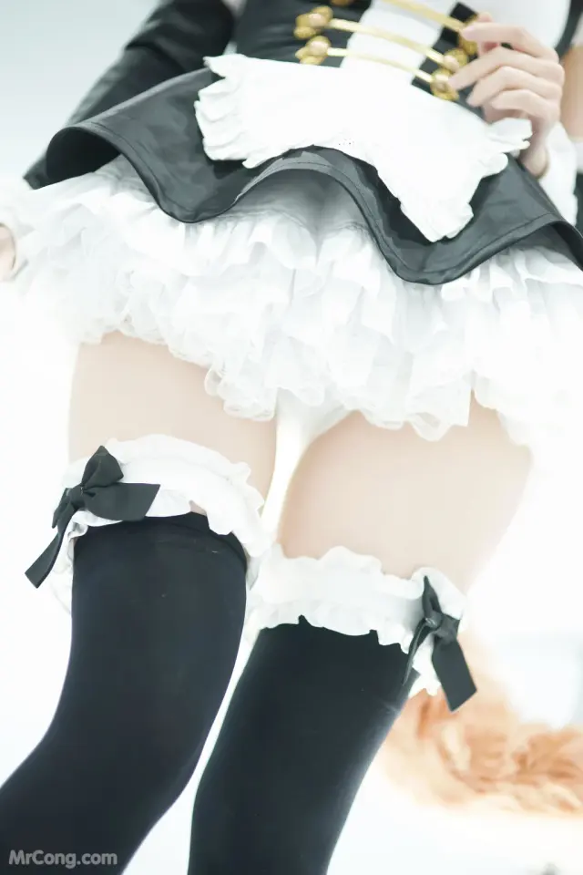 Coser@Ely_eee (ElyEE子): 玉藻前女仆 (45 photos)