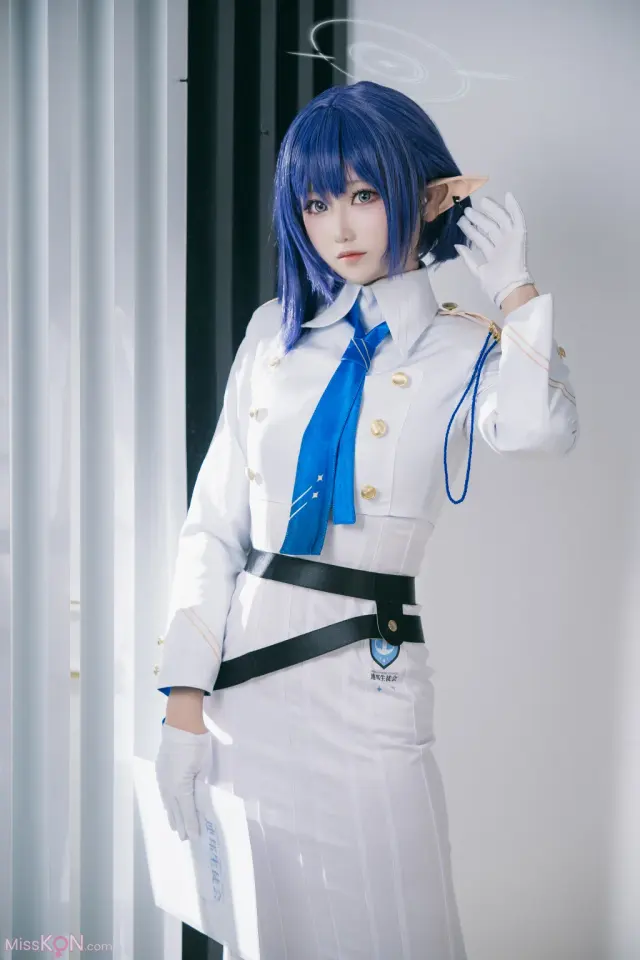 Coser@lunananya: 蔚蓝档案 扇喜葵 (24 photos)