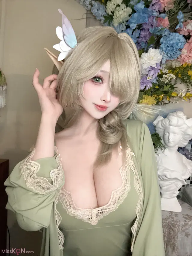 Coser@rioko凉凉子: 碧蓝航线 七省 内衣 (30 photos + 9 videos)
