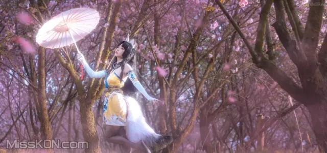 Coser@爆机少女喵小吉 (Nekokoyoshi): 永劫无间 胡桃 (50 photos + 7 videos)