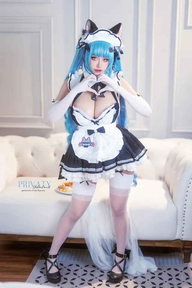 Coser@Byoru: Privaty Maid (68 photos + 18 videos)