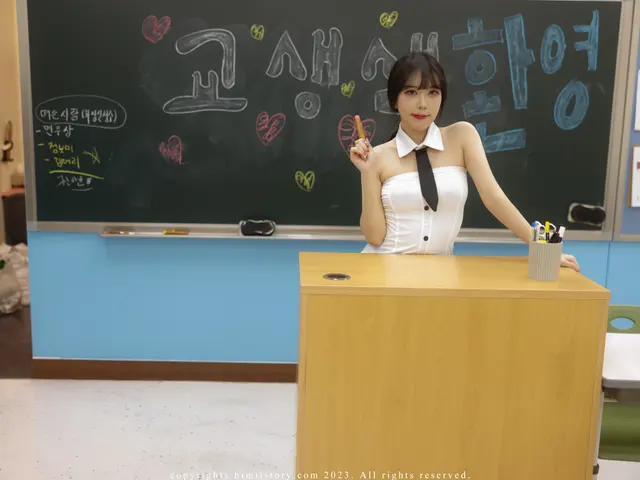 [Bimilstory] Zia (지아) – Vol.17 Ero Teacher – Ver: At The Academy (113 photos + 3 videos)