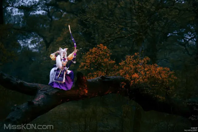 Coser@半半子: 阴阳师 白狼 (16 photos)