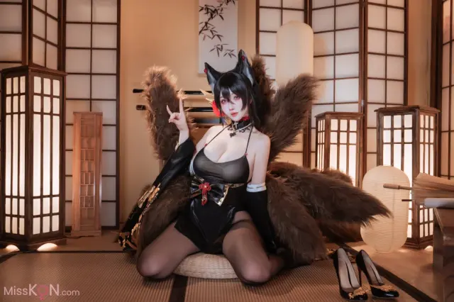 Coser@rioko凉凉子 - 碧蓝航线 近江 浅间 (61P)