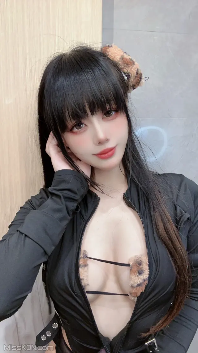 Coser@九言: 豹纹内衣 (34 photos + 4 videos)