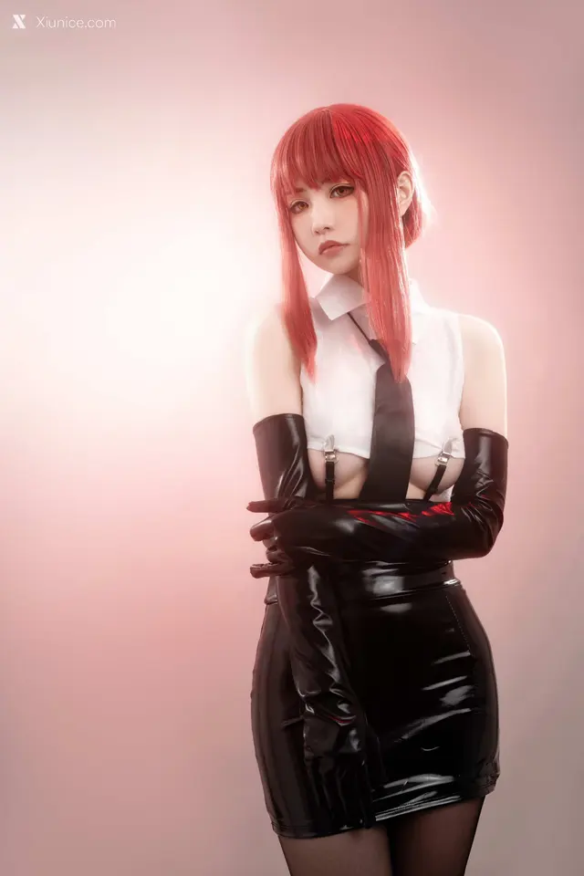 Coser@爆机少女喵小吉 (Nekokoyoshi) 电锯人 玛奇玛 (88 photos)