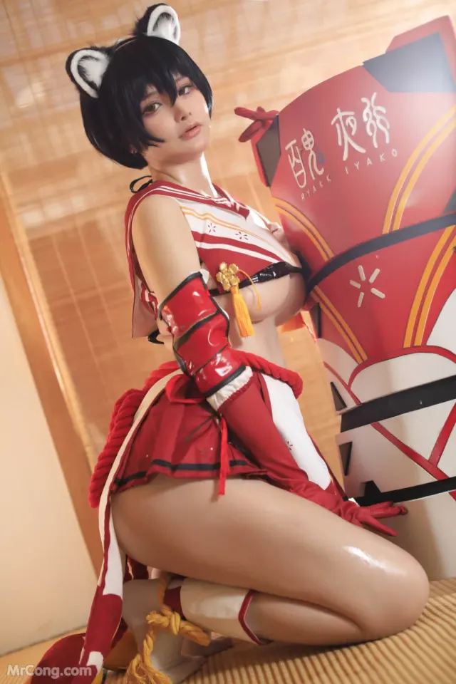 Coser@前羽_rr: 碧蓝档案 春日椿 (33 photos)
