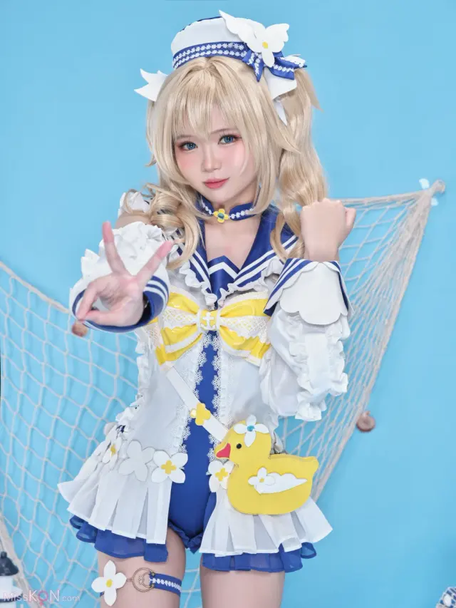 Coser@ZinieQ: Barbara Swimsuit (28 photos + 2 videos)