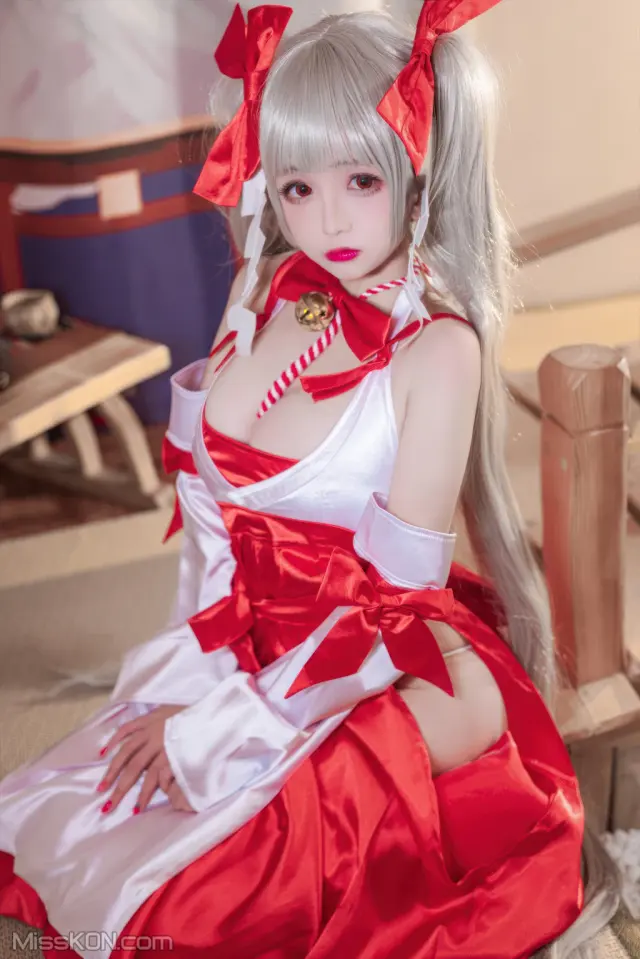 Coser@日奈娇: 碧蓝航线 可畏巫女 (41 photos)