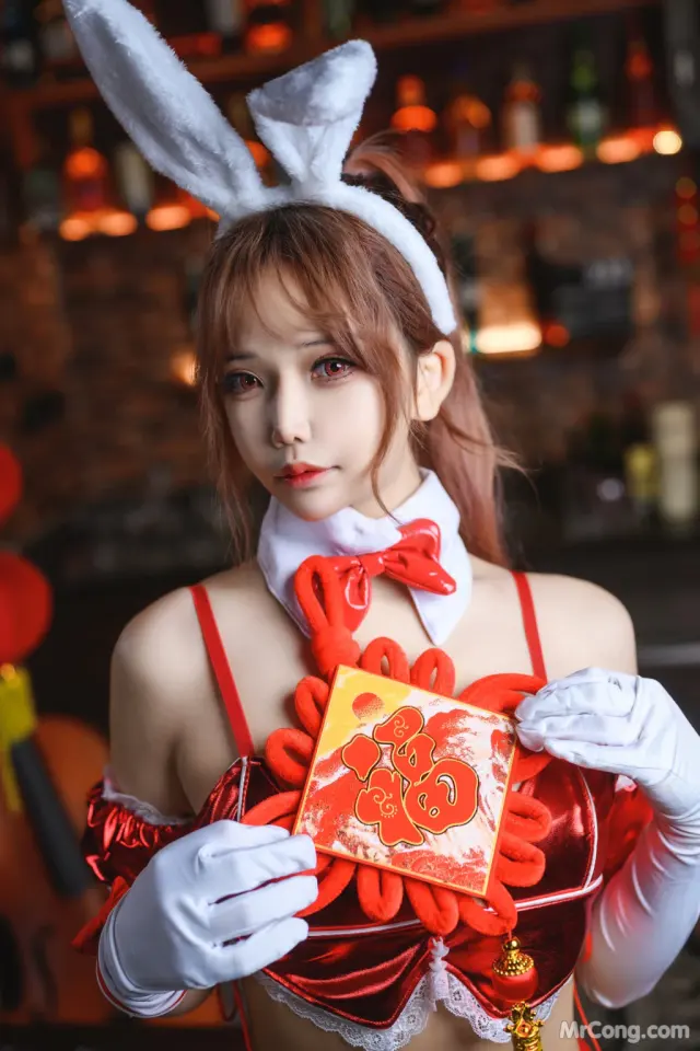 Coser@抱走莫子aa Vol.048: 兔色撩人 (60 photos + 20 videos)