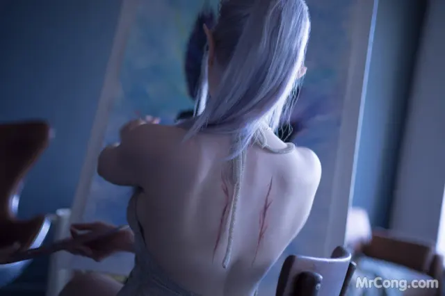 Coser@Sayathefox: Ice princess (25 photos)