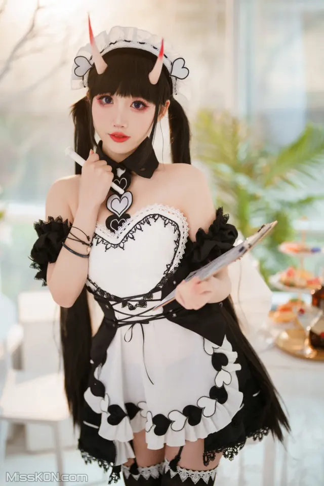 Coser@面饼仙儿 No.122: 能代女仆 (31 photos)