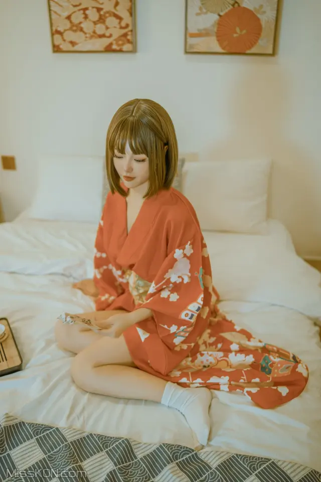 Coser@桃良阿宅: 浴衣 (45 photos)