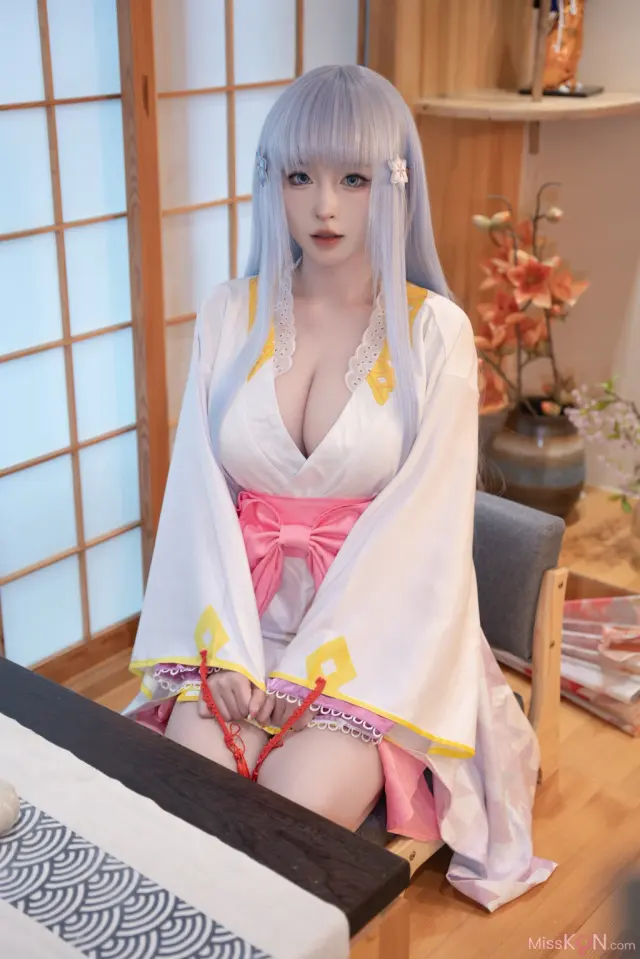 Coser@清水由乃: 雪女 (58 photos)