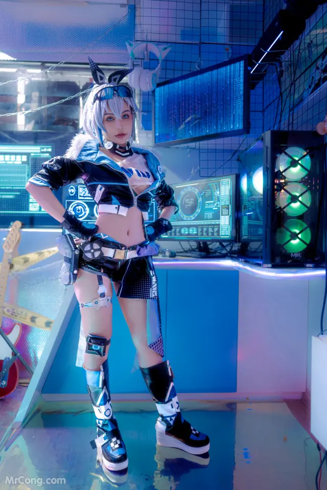 Coser@Joyce Lin: Silver Wolf (61 photos)