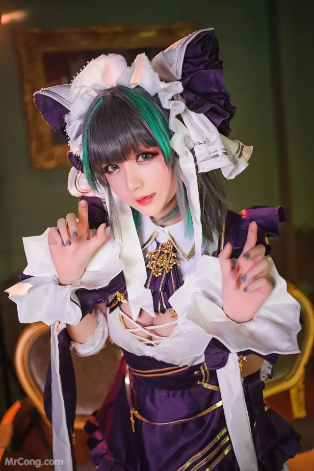 Coser@星之迟迟Hoshilily: Cheshire (Azur Lane) (50 photos)