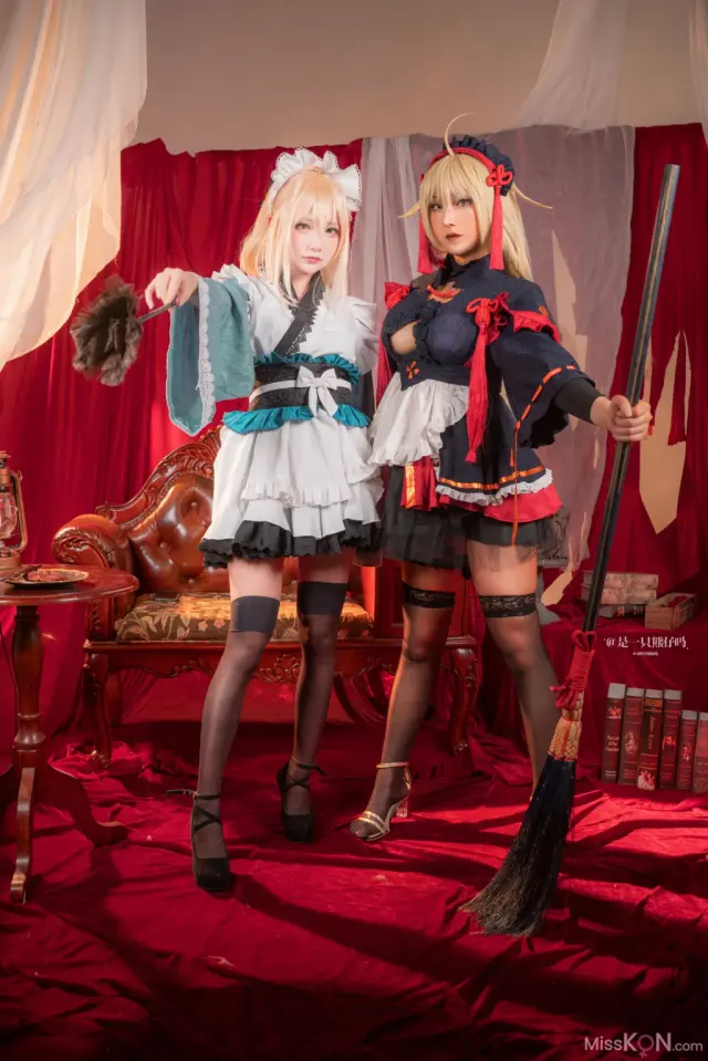 Coser@小容仔咕咕咕w & 是一只熊仔吗: 冲田总司 魔神冲田 双人绳艺 (55 photos)
