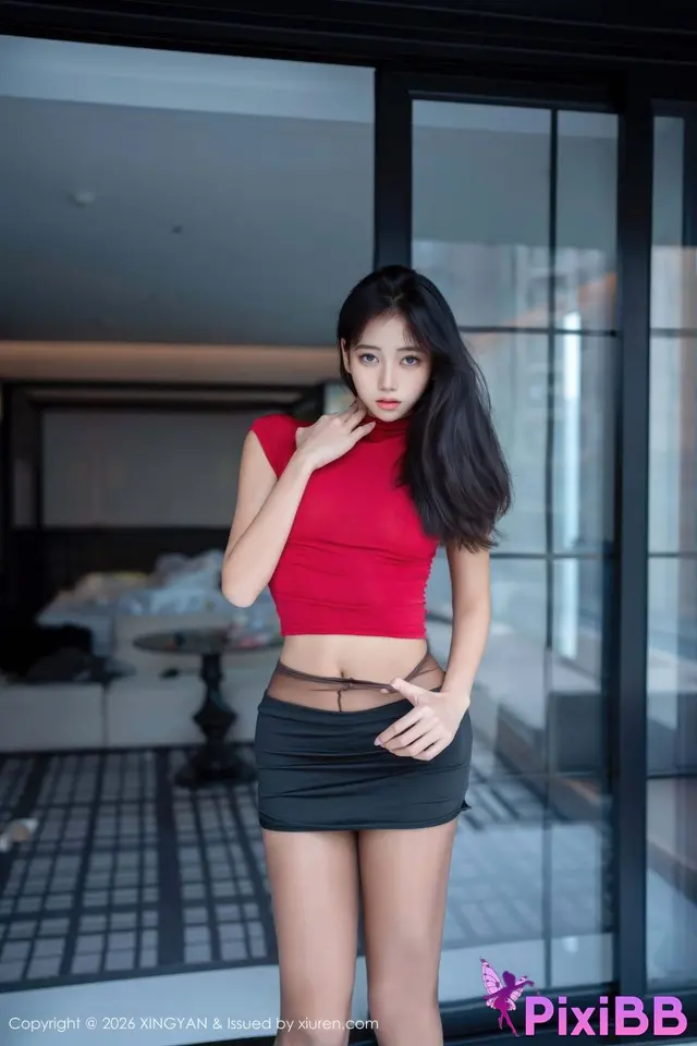 XingYan Vol.455: 时安安 (77 photos)