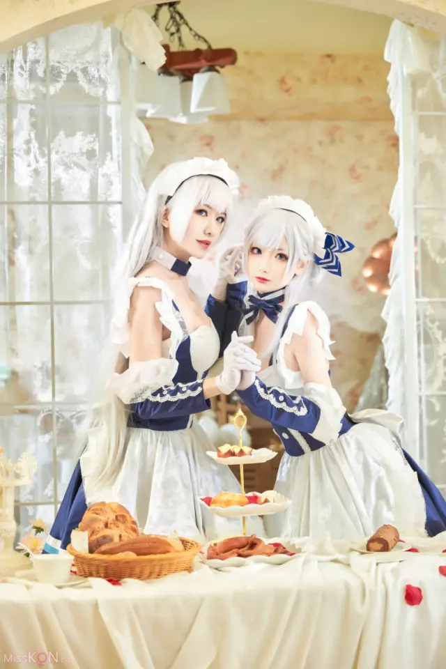 Coser@源纱希喵喵喵 & 犹大Yuta: 碧蓝航线 贝尔法斯特 (28 photos)