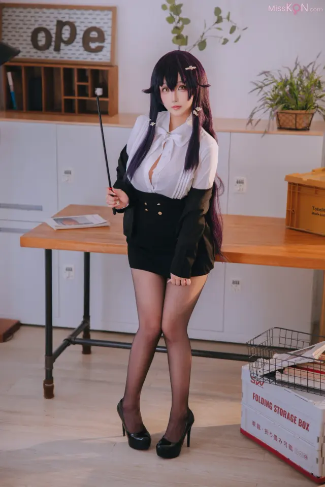 Coser@日奈娇: 吾妻的指导课 (120 photos)