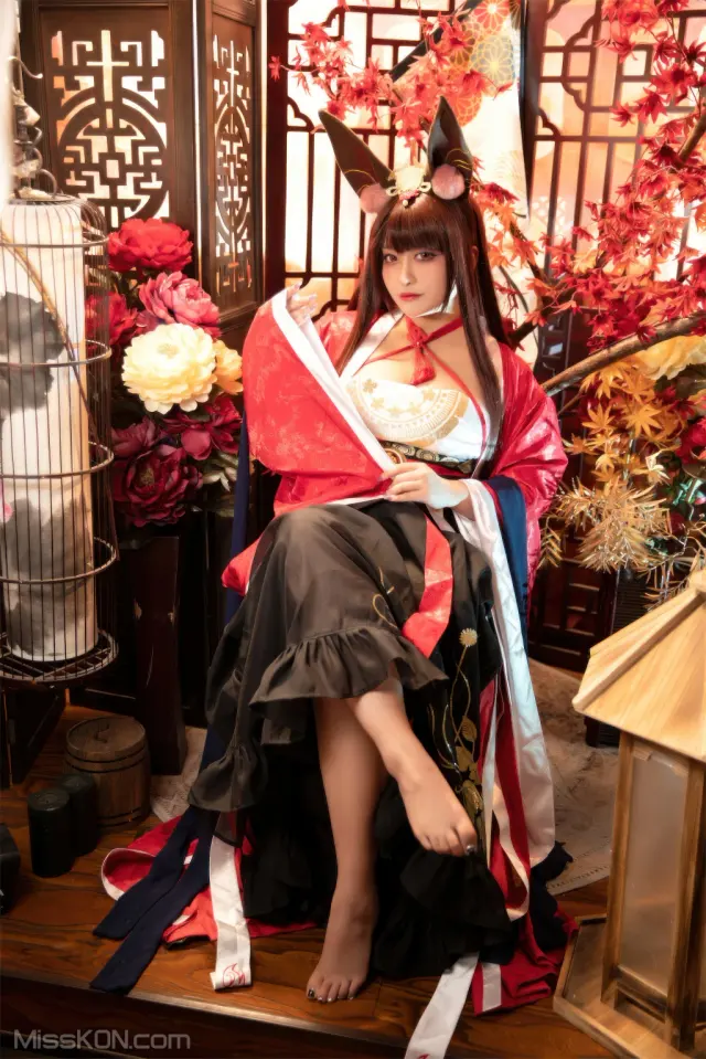 Coser@洛璃LoLiSAMA: 赤城 朝凰来仪 (58 photos)