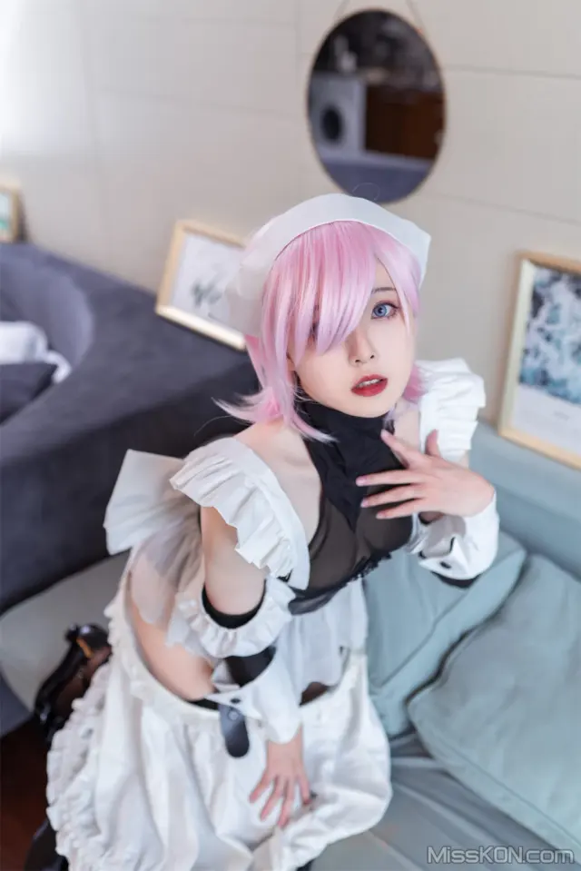 Coser@Natsuko夏夏子: 宫本武藏女仆 (38 photos)