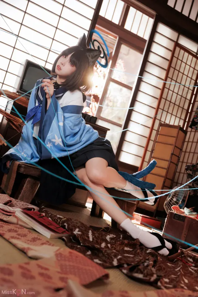 Coser@纸悦Etsu_ko: 桔梗毛线团 (25 photos)