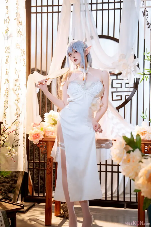 Coser@Natsuko夏夏子: 碧蓝航线 阿尔比恩旗袍 (52 photos)