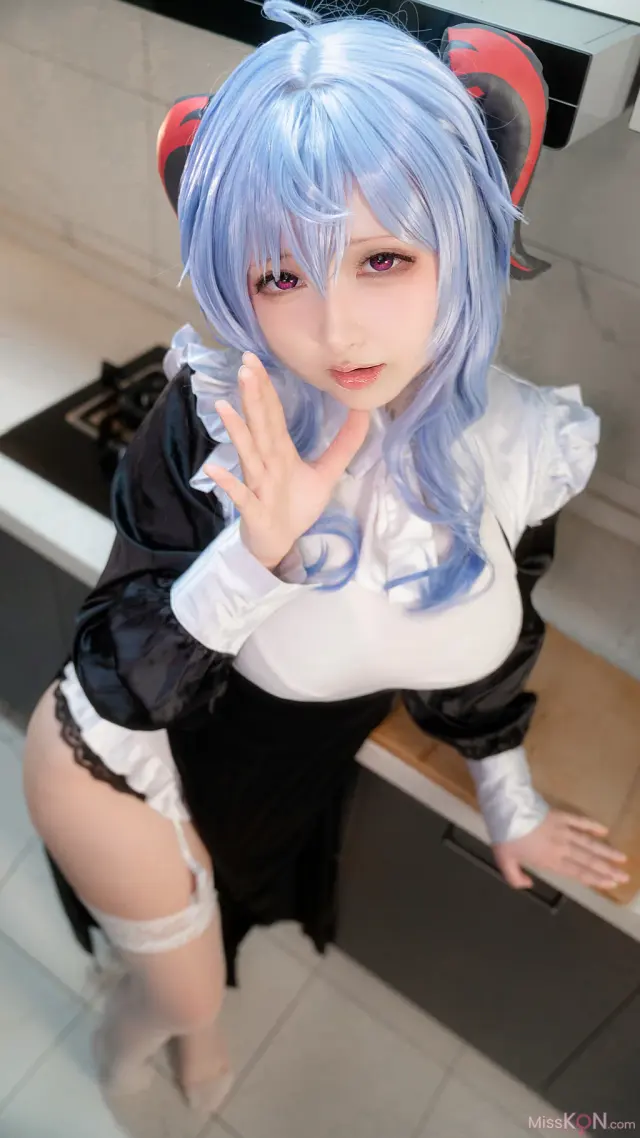 Coser@樱梨梨: 甘雨修女 (26 photos)