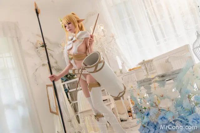 Coser@黏黏团子兔: 六月订阅『精灵 弓箭手』广寒宫 (50 photos + 1 video)