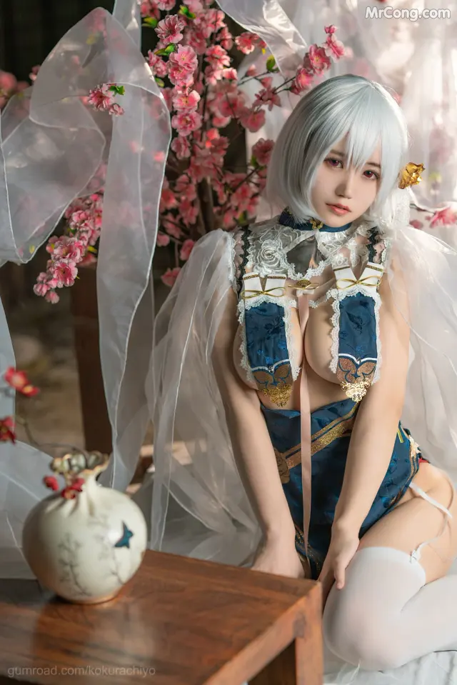 Coser@小仓千代w No.024: 天狼星旗袍 (20 photos)