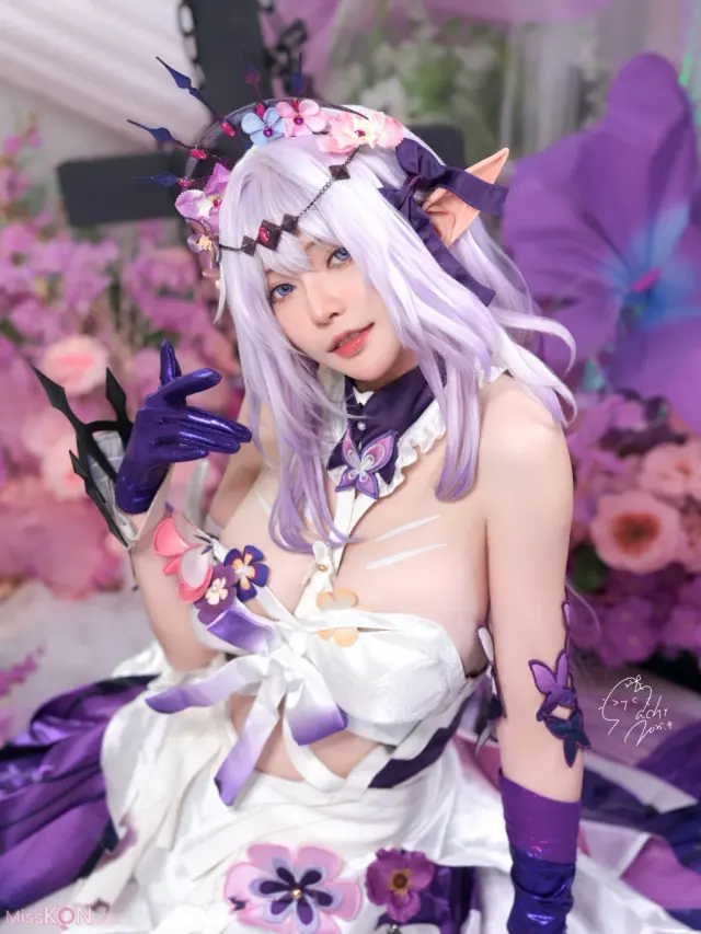 Coser@Machi馬吉: 崩壞·星穹鐵道-遐蝶の下着·第一彈 (34 photos)