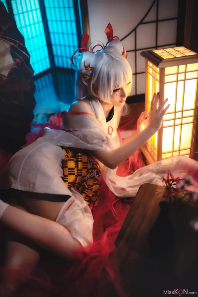 Coser@如月灰: 阴阳师 不知火 (19 photos)