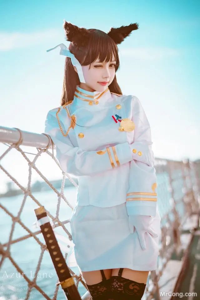 Coser@沖田凜花Rinka: 愛宕 (アズールレーン) (13 photos)