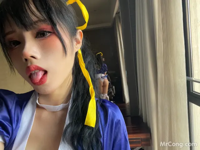 Coser@钛合金TiTi: 街头霸王 春丽 (39 photos + 5 videos)