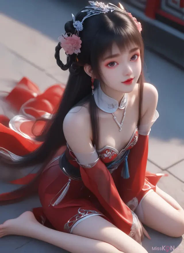 [AI Generated] 完美世界-小火灵儿 堕落之路 锐克 (88 photos)