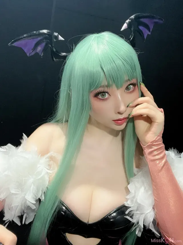 Coser@Reku Momoiro (桃色れく): ヴァンパイアモリガン (243 photos)