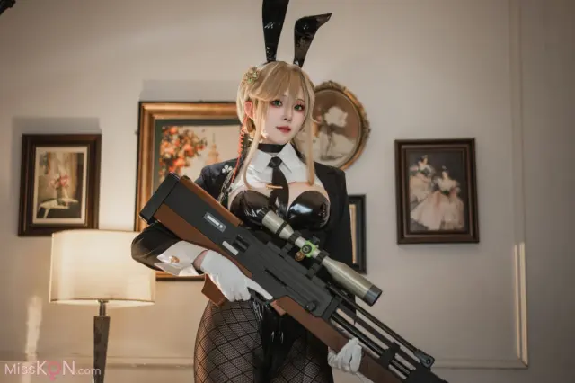 Coser@Natsuko夏夏子: NIKKE 爱德 特工兔女郎 (86 photos + 4 videos)