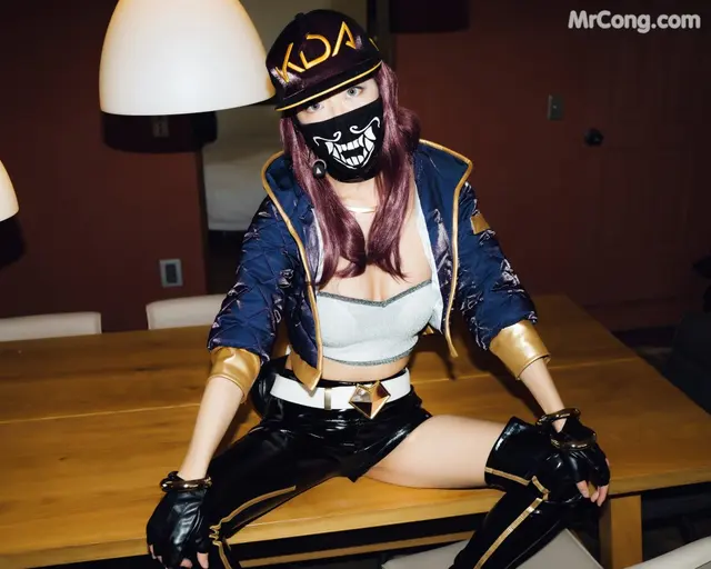 Mona (모나) – Akali (KDA) – Moon Night Snap (68 photos)