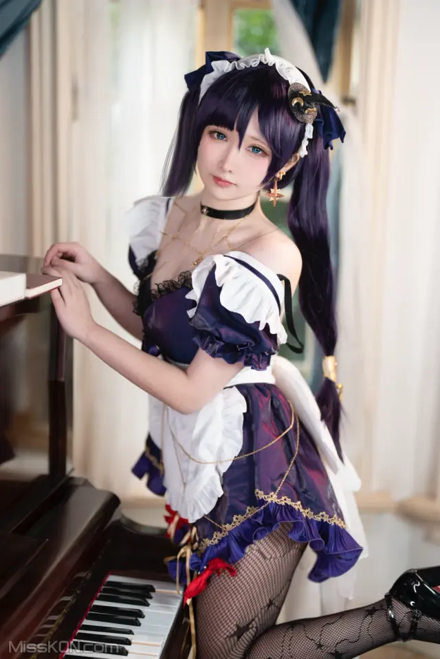 Coser@樱梨梨: 莫娜女仆 (34 photos)