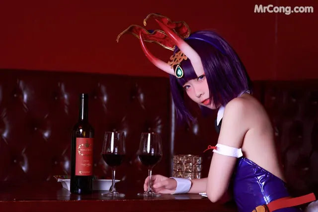 Coser@G44不会受伤 Vol.033: 酒吞兔女郎 (16 photos)