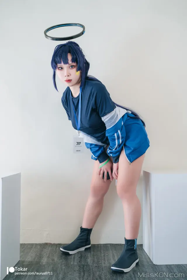 Coser@Tokar浵卡: 早濑优香(体操服) Hayase Yuuka (Gym ver) (45 photos)