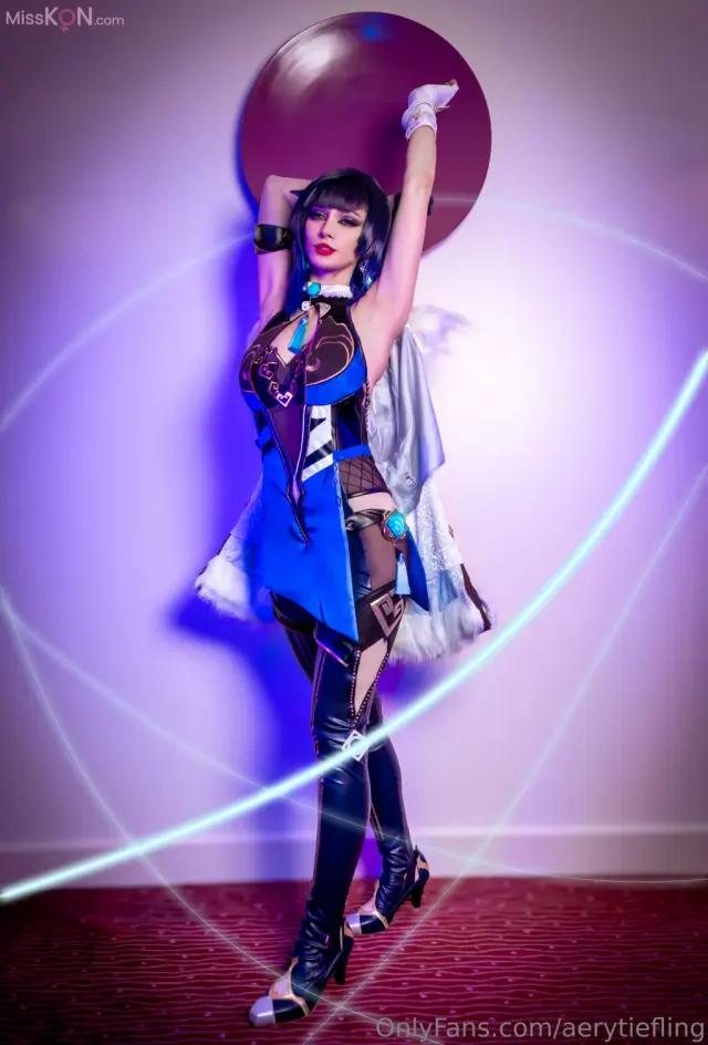 Coser@Aery Tiefling: Yelan (76 photos + 5 videos)