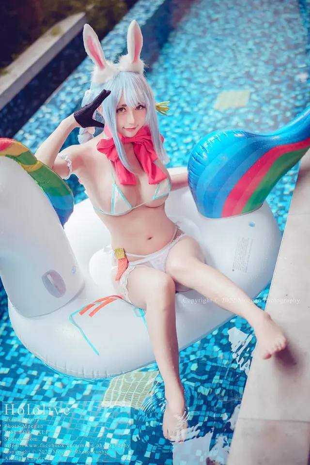 沖田凜花Rinka - Usada Pekora, Bunny ver. (Hololive) [6P-860KB] (6 photos)